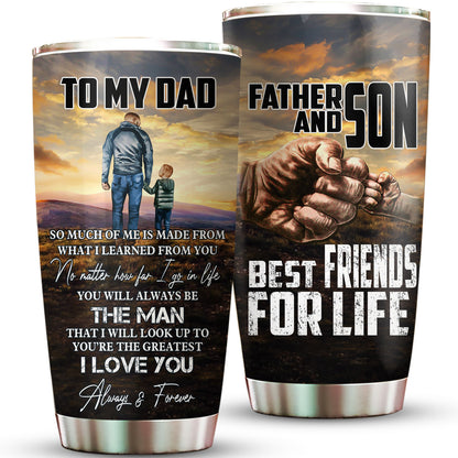 Father And Son Best Friends For Life 20Oz Tumbler