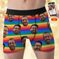 Custom Face Personalized All Over Print Men's Boxer Brief