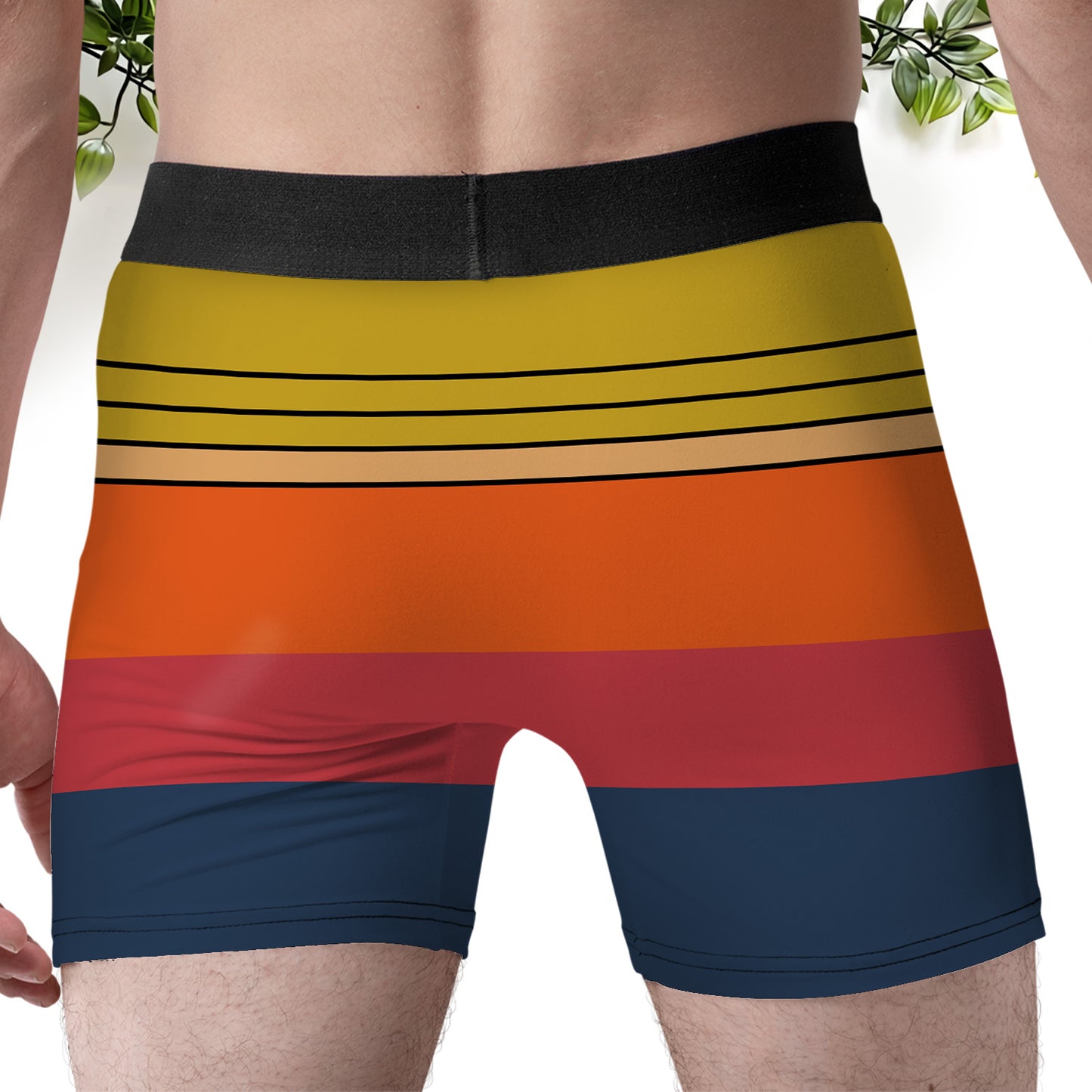 This Banana Wants You To Be Happy All Over Print Men's Boxer Brief