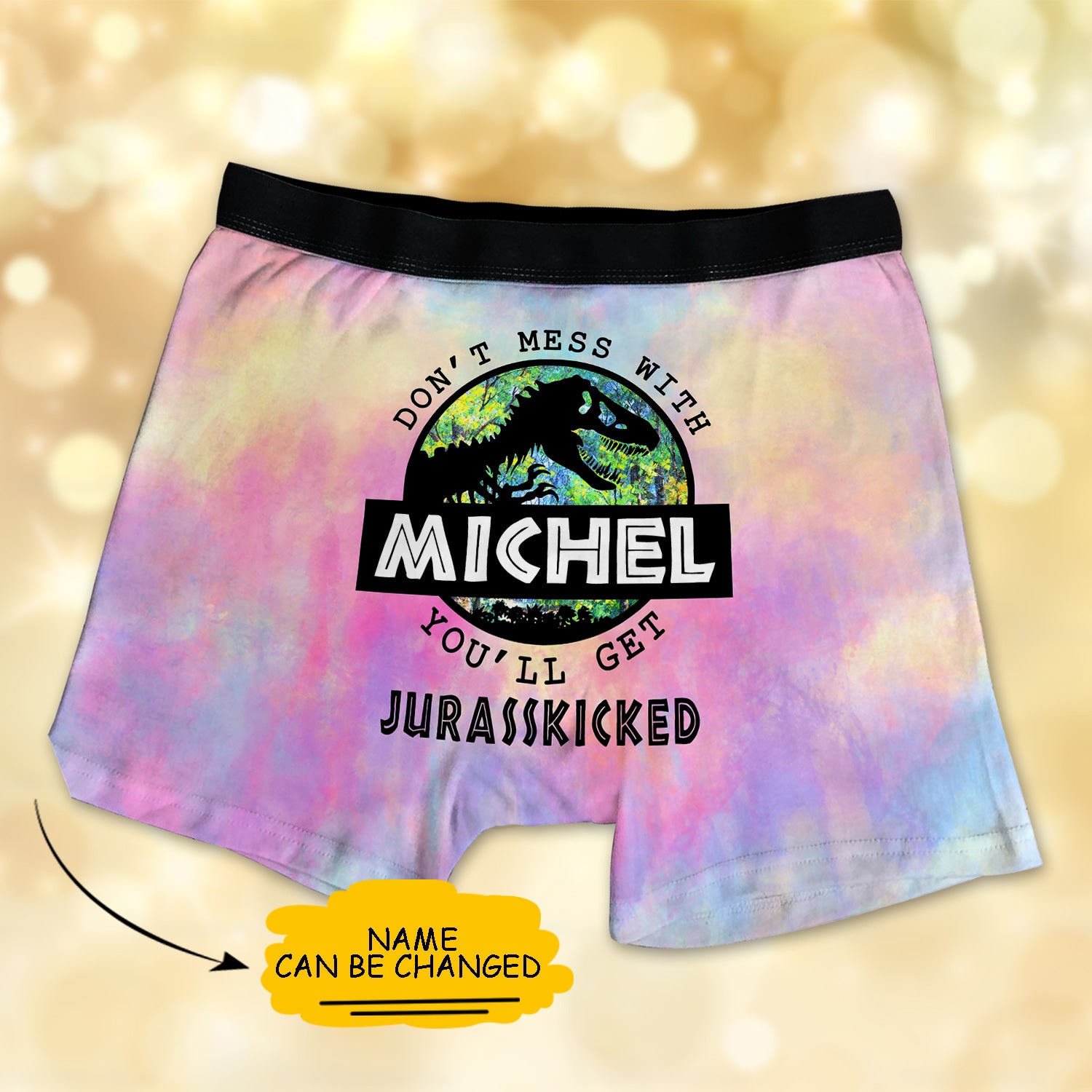 Don't Mess With Me Custom Name Over Print Men's Boxer Brief –  PERSONALIZEDWITCH