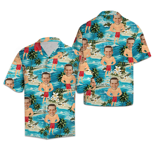 Custom Image Sexy Body Tropical - Hawaiian Shirt Personalizedwitch