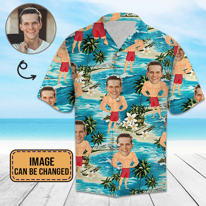 Custom Image Sexy Body Tropical - Hawaiian Shirt Personalizedwitch