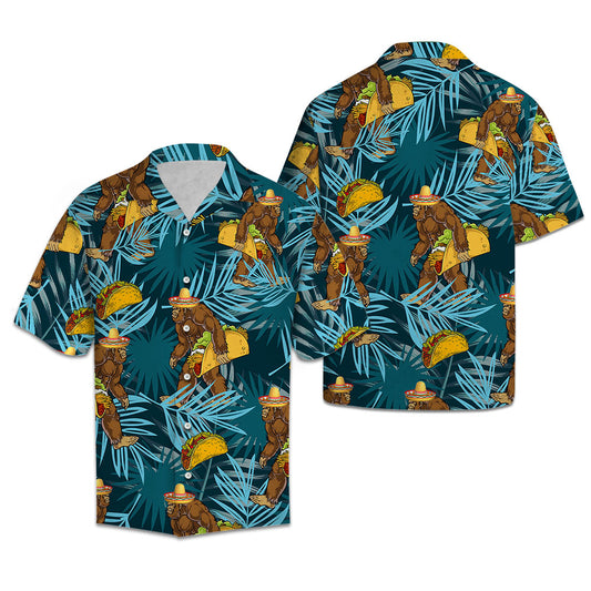 Bigfoot Tacos Taco Bell - Hawaiian Shirt Personalizedwitch