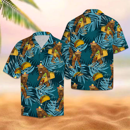 Bigfoot Tacos Taco Bell - Hawaiian Shirt Personalizedwitch