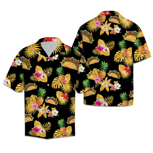 Tacos Taco Bell Pineapple Tropical - Hawaiian Shirt Personalizedwitch