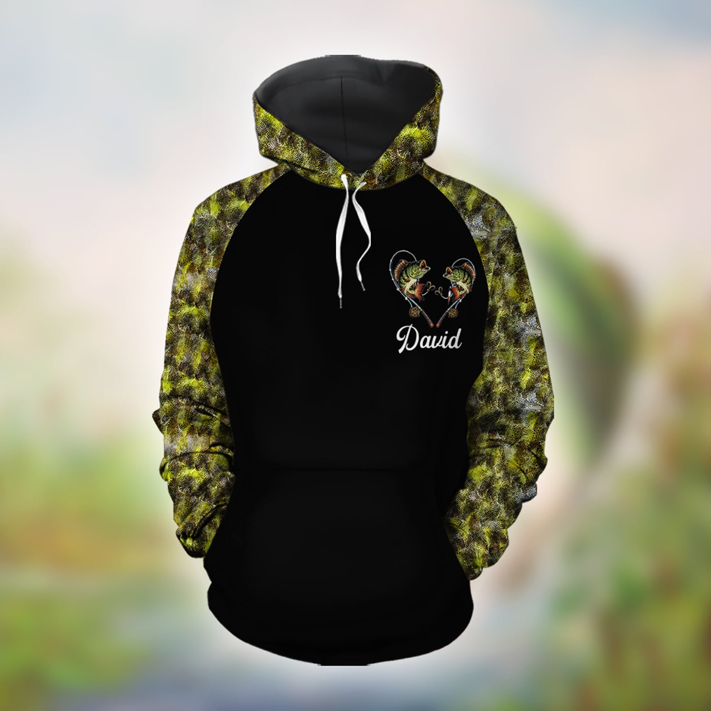 Fishing Husband And Wife Fishing Partner For Life Over Print 3D Matching Hoodie Personalizedwitch For Fisherman