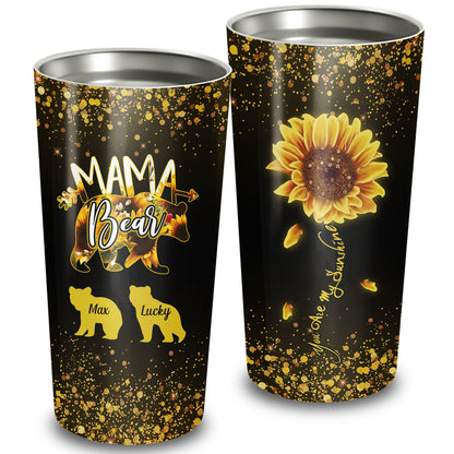 Mama Bear Tumbler Personalized 20Oz Tumbler