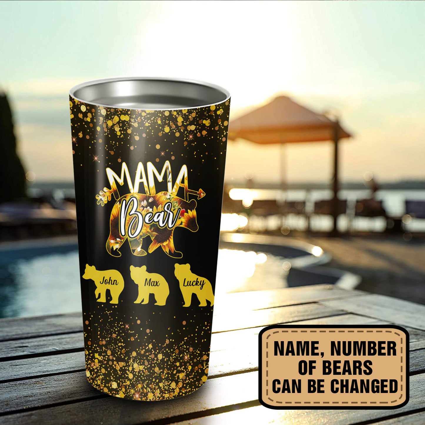 Mama Bear Tumbler 20oz