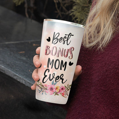 Best Bonus Mom Ever 20Oz Tumbler – PERSONALIZEDWITCH