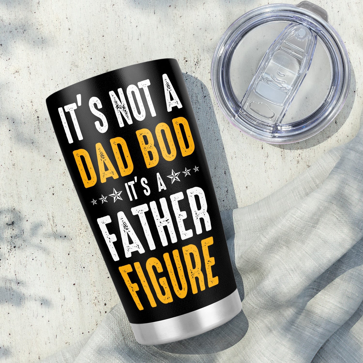 Papa Bear Tumbler For Dad - Stainless Steel American Flag Tumbler Cup 20oz  for Father - Birthday Gifts for Dad From Daughter Son - Fathers Day Gift