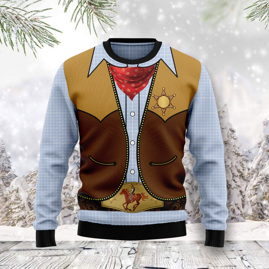 Cowboy Costume T2610 Ugly Christmas Sweater