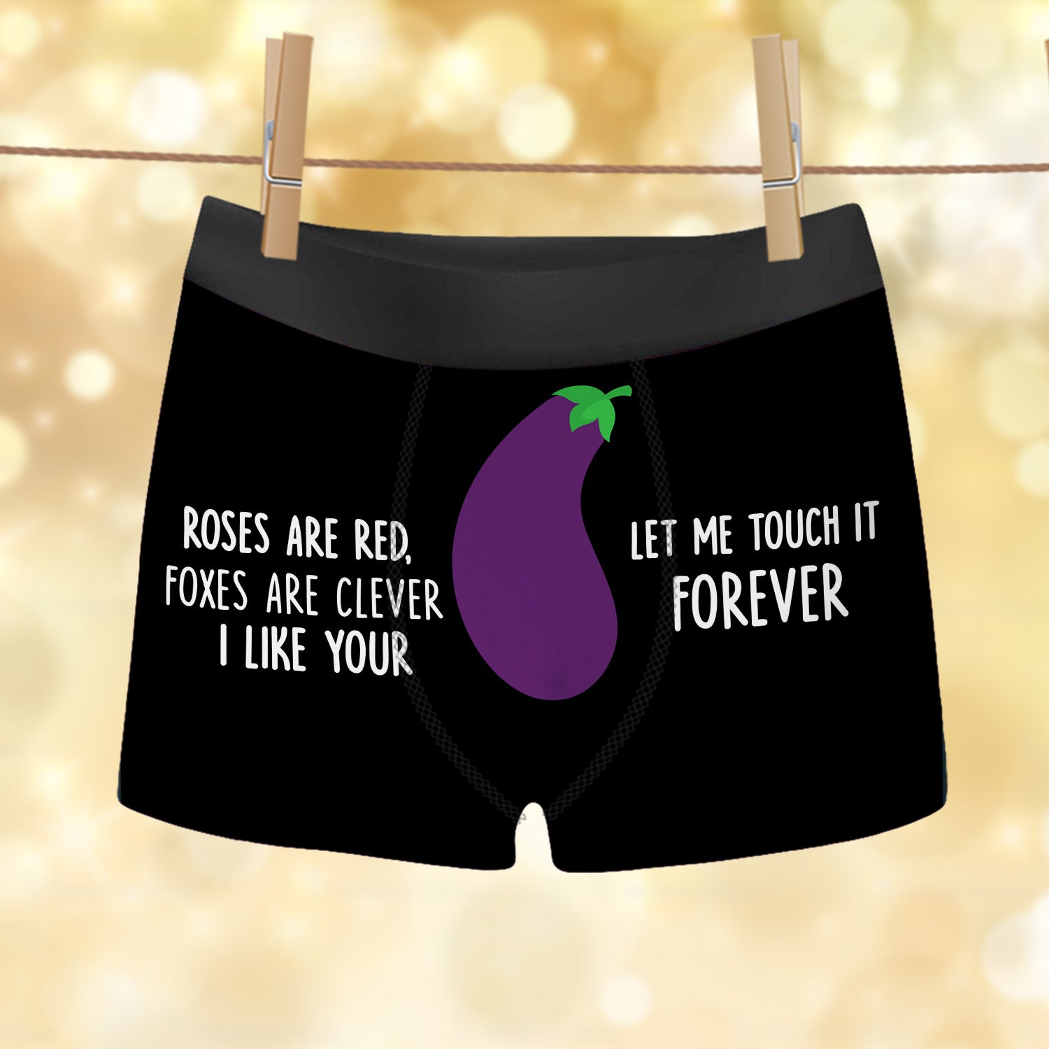 Roses Are Red Foxes Are Clever All Over Print Men's Boxer Brief –  PERSONALIZEDWITCH