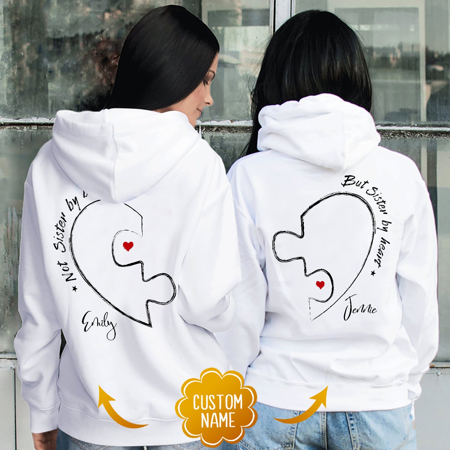 Bestie matching hoodies hot sale