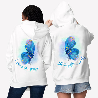 I Gave Her Wings She Taught Me To Fly Matching Hoodie