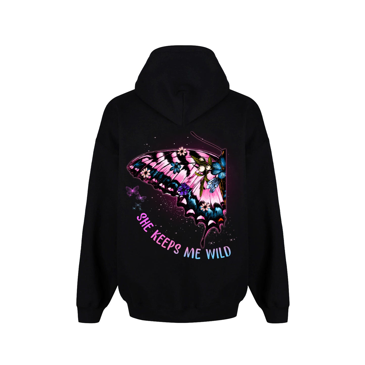 She Keeps Me Wild - She Keeps Me Safe Matching Hoodie