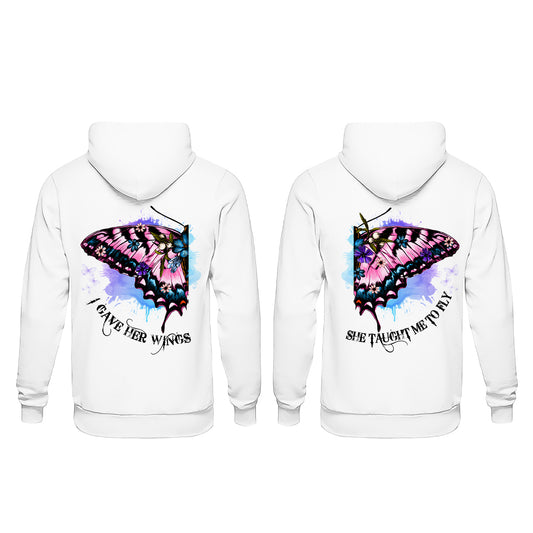 I Gave Her Wings She Taught Me To Fly  Matching Hoodie