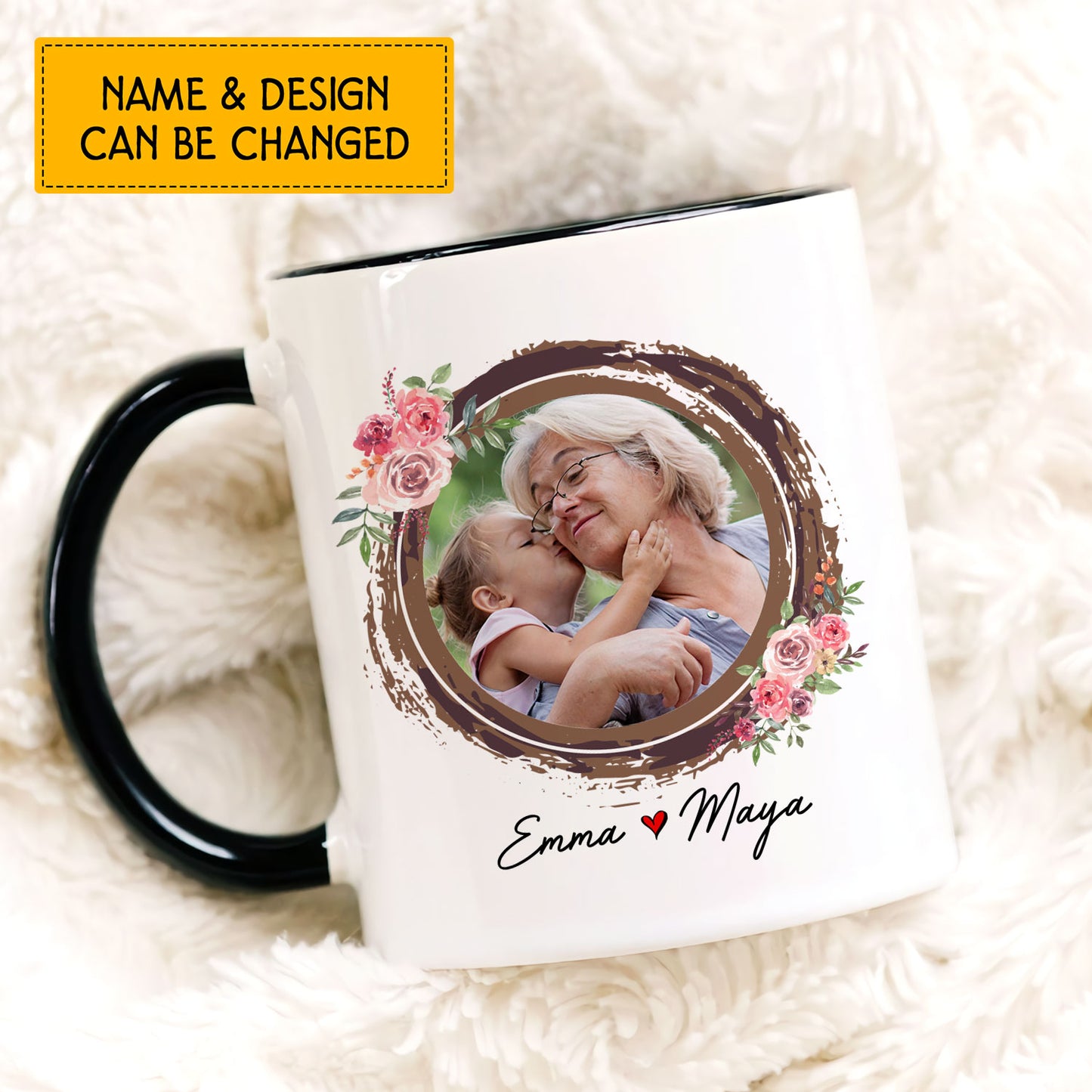 This Is What A Really Cool Grandma Looks Like Custom Mug With Your Name & Photo