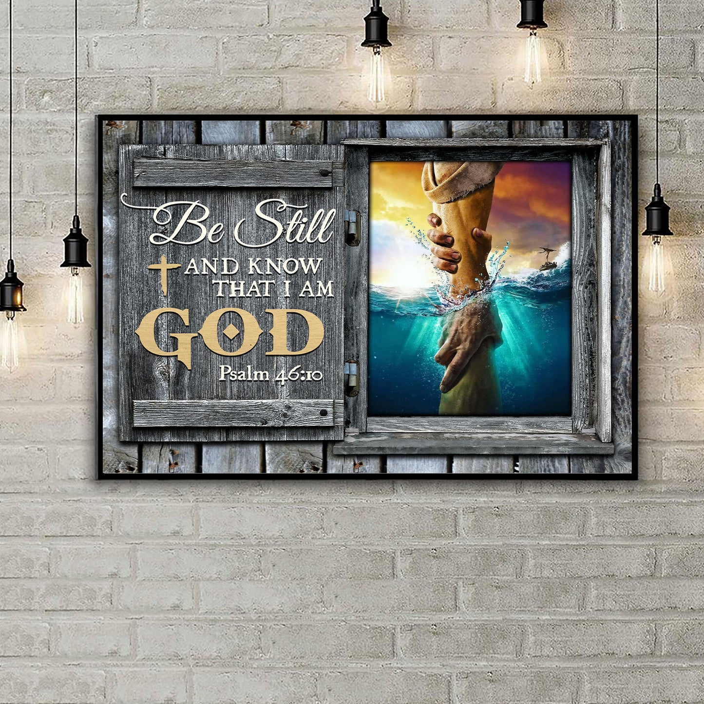 Be Still And Know That I Am God Poster