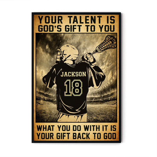 Your Talent Is God's Gift To You What You Do Personalizedwitch Poster