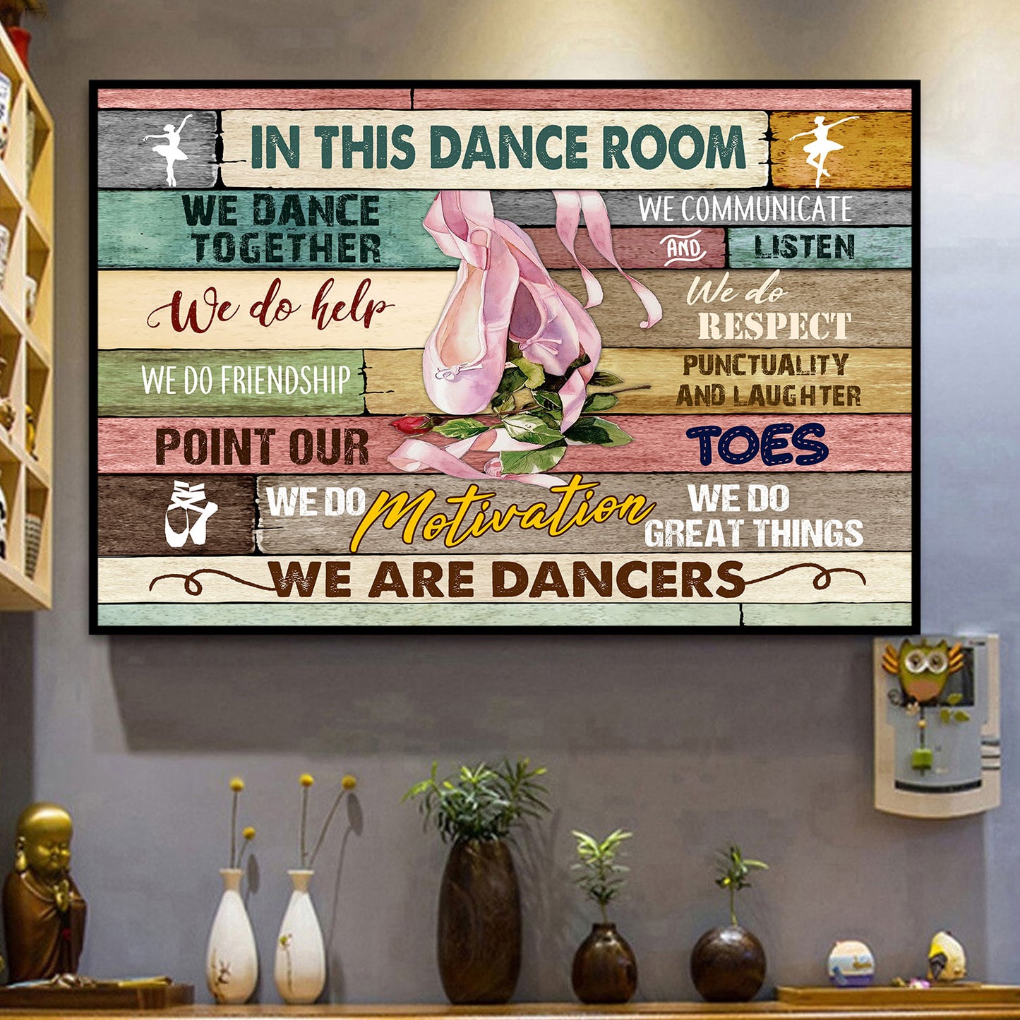 In This Dance Room We Dance Together Personalizedwitch Poster
