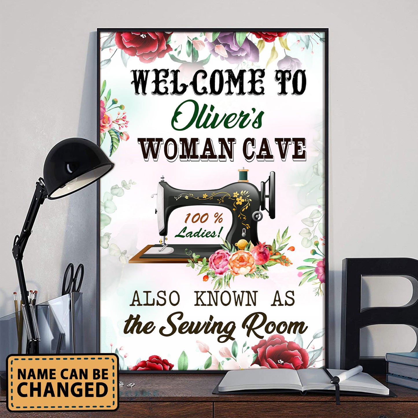 Welcome To Woman Cave Also As Know As Vertical Poster 1