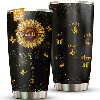 Blessed To Be Called Grandma 20Oz Tumbler