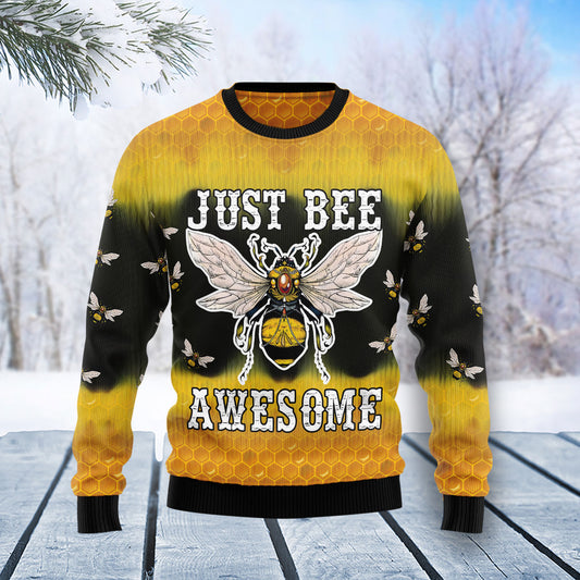 Bee Tie Dye T0411 Ugly Christmas Sweater