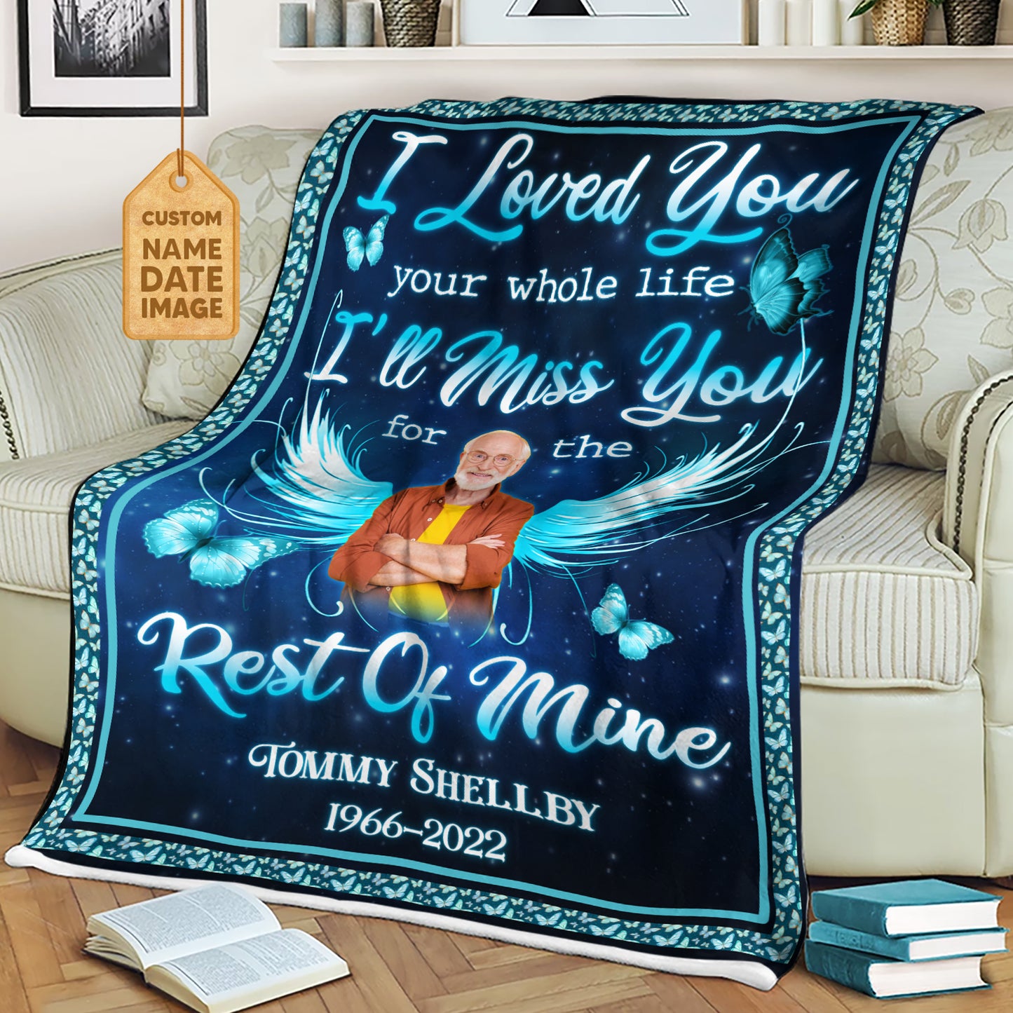 I Love You Your Whole Life For The Rest Of Mine Fleece Blanket