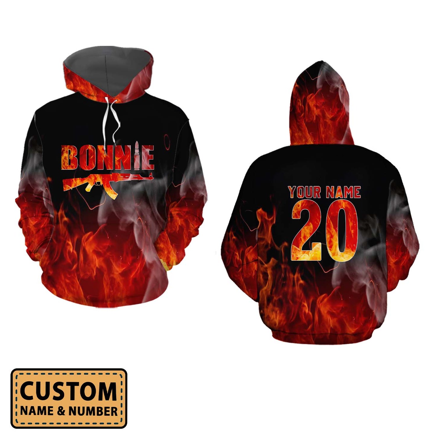 Personalized Bonnie And Clyde Custom Number Personalizedwitch For Couple 2