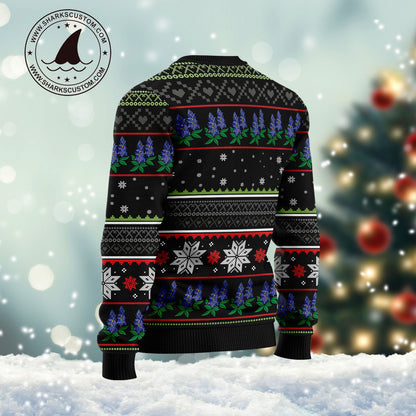 Texas Bluebonnet G51130 Ugly Christmas Sweater