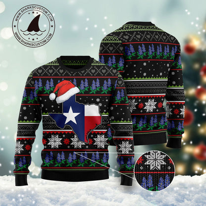 Texas Bluebonnet G51130 Ugly Christmas Sweater