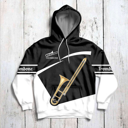 3D Trombone G51214 - All Over Print Unisex Hoodie