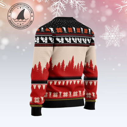 All I Want For Christmas Is More Time For Skiing G5124 Ugly Christmas Sweater
