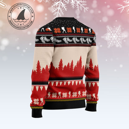 All I Want For Christmas Is More Time For Hiking G5124 Ugly Christmas Sweater