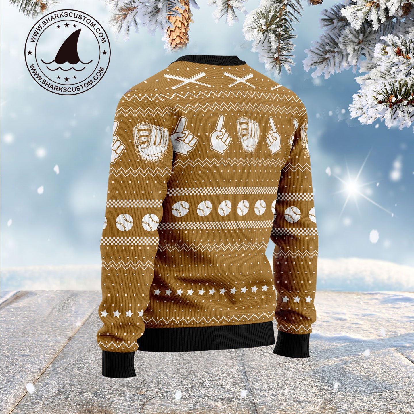 Miami Marlins Baseball Custom Ugly Christmas Sweater - EmonShop - Tagotee