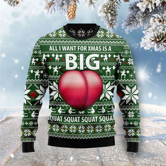 Ugly Sweater Big Booty G51019 - Ugly Christmas Sweater