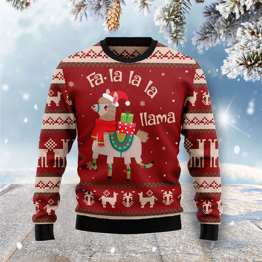 Fa-La-La-Llama G5119 Ugly Christmas Sweater