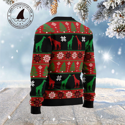 My Sanity Question Giraffe G51030 Ugly Christmas Sweater