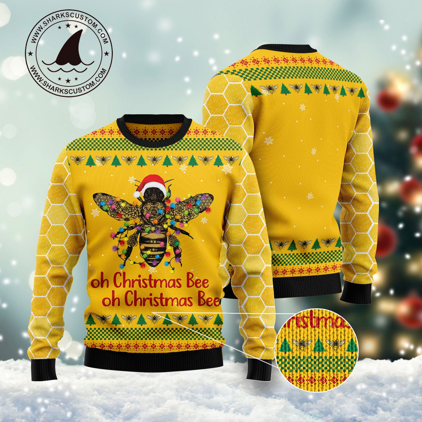Oh Christmas Bee G51130 Ugly Christmas Sweater