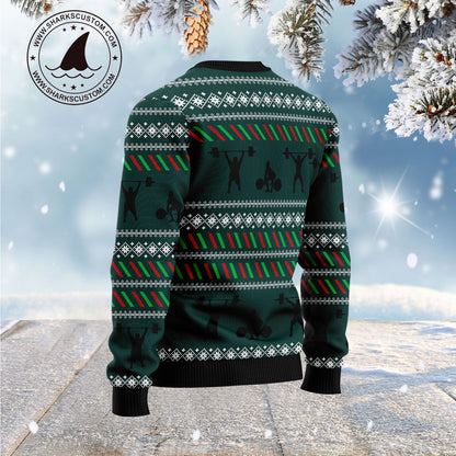 Santa Gymnastic G51110 Ugly Christmas Sweater