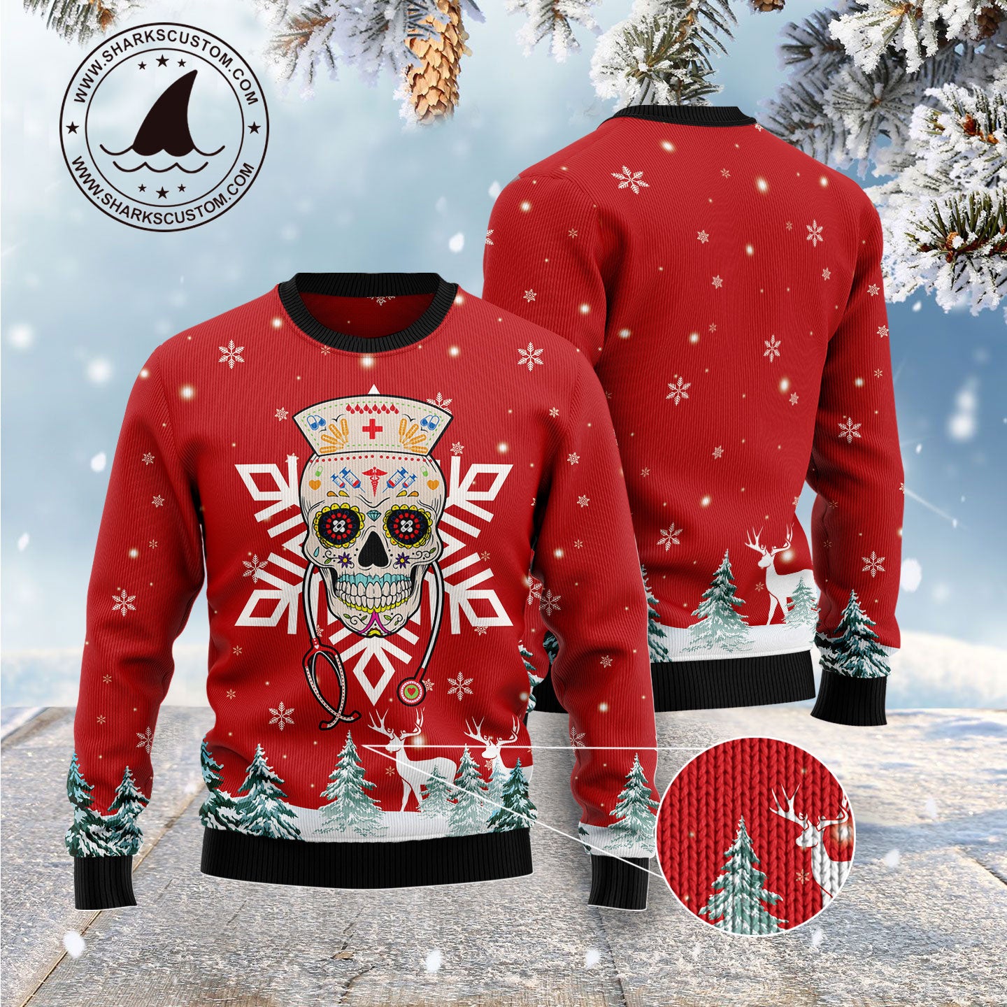 NFL Indianapolis Colts Skull Flower Holiday Ugly Christmas Sweater by  Goduckoo - Issuu