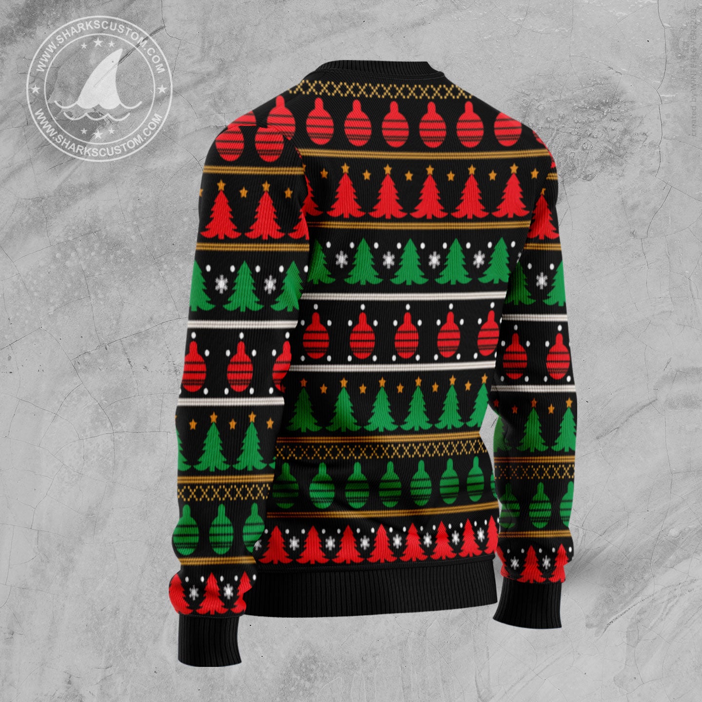 Awesome Cat TG5123 Ugly Christmas Sweater