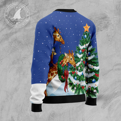 Giraffe Family Xmas TY2910 Ugly Christmas Sweater