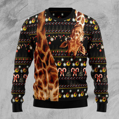 Giraffe Funny TY1211 Ugly Christmas Sweater
