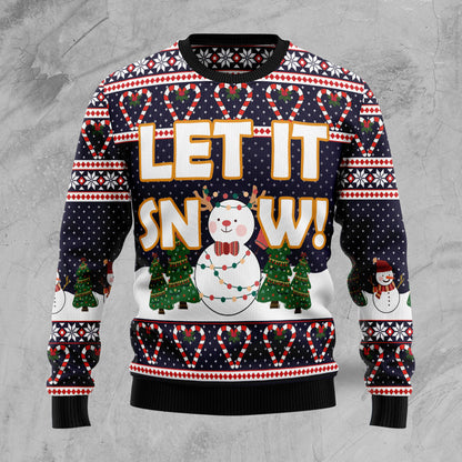 Let It Snow TY3010 Ugly Christmas Sweater