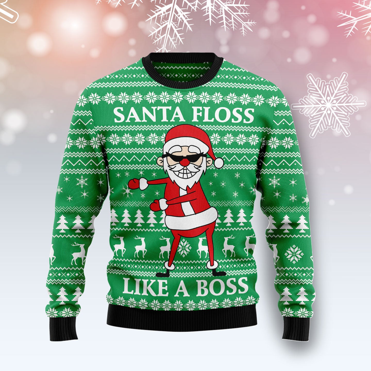 Funny Santa Claus G51019 - Ugly Christmas Sweater
