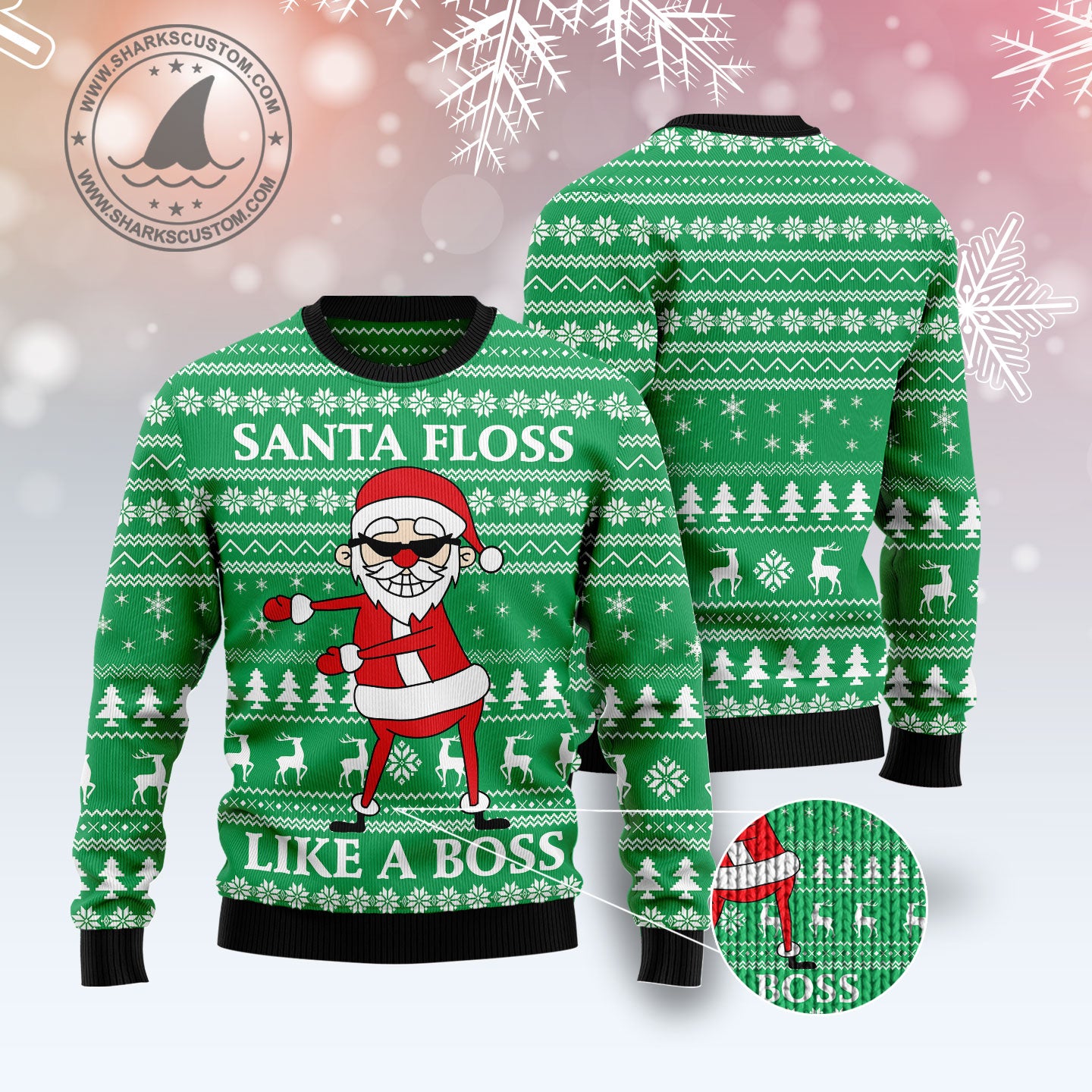 Funny Santa Claus G51019 - Ugly Christmas Sweater