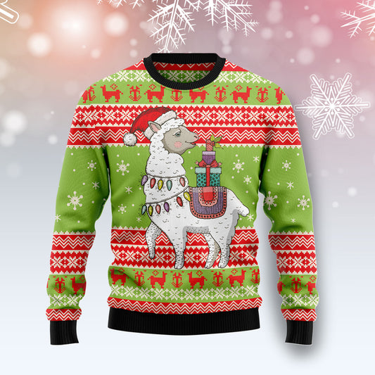 Love Llama G5114 Ugly Christmas Sweater