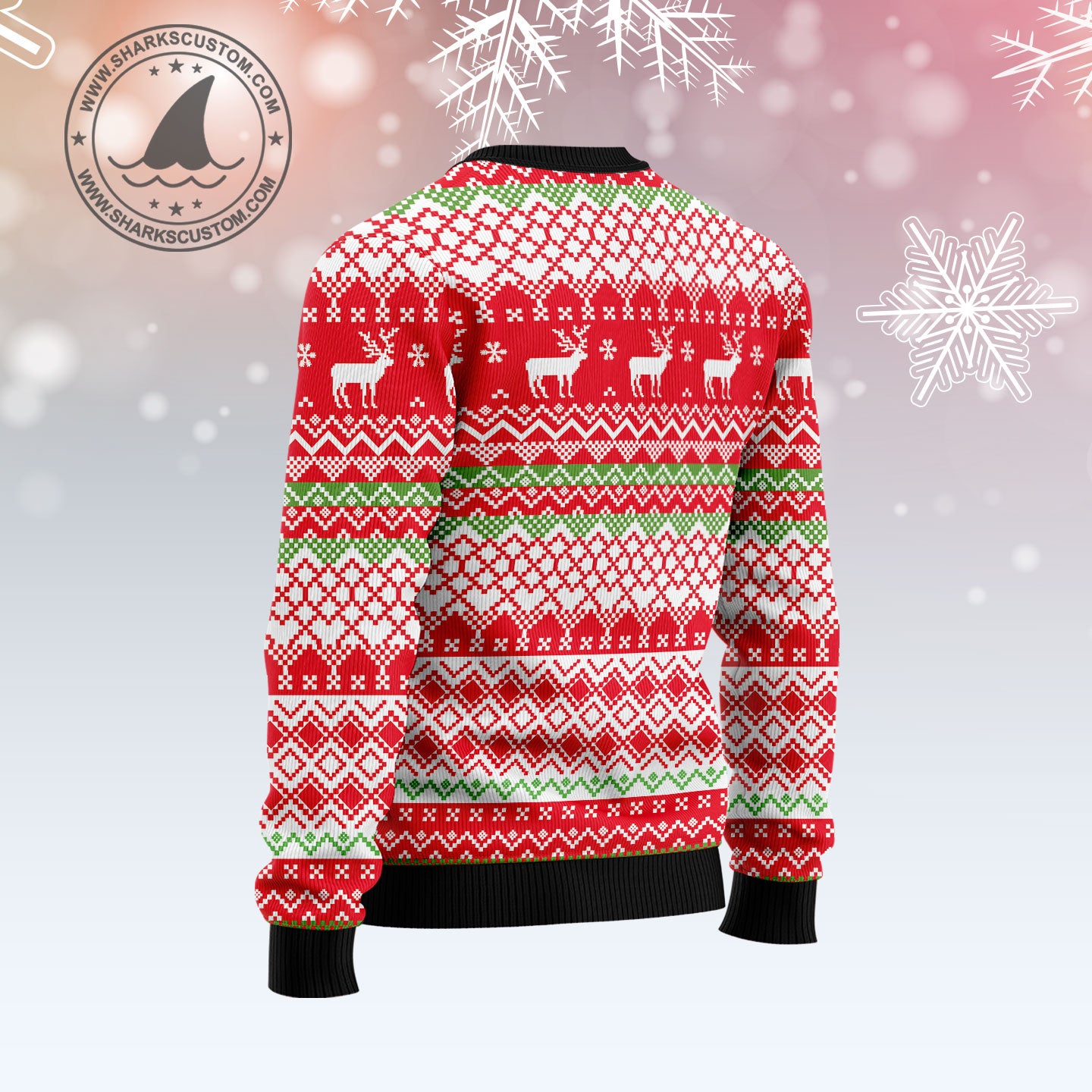 Sloth Chimney G5115 Ugly Christmas Sweater