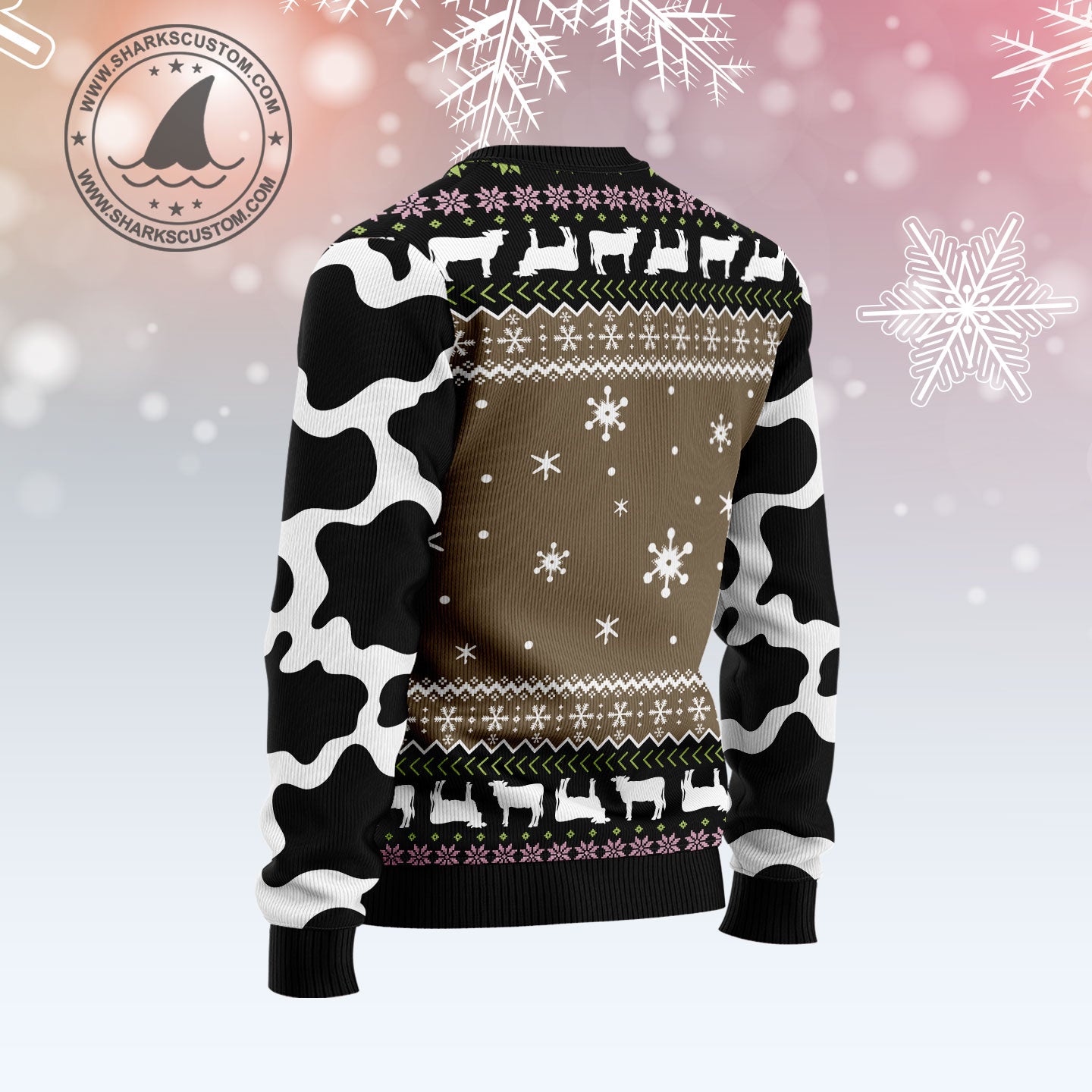 The Crazy Heifer G5114 Ugly Christmas Sweater
